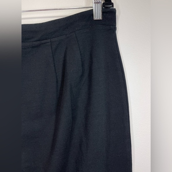 Eileen Fisher Woman Black Stretch Pull on Slim Fit Crepe Pants Size 1X Lagenlook - Picture 5 of 8